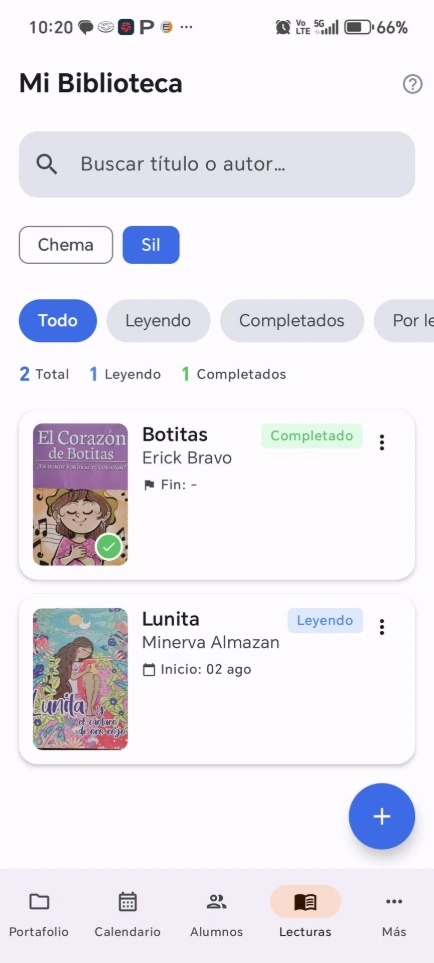 Lecturas en EVIAP